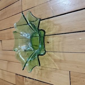 Flower Shaped Green Tea Light Candle Holder